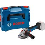 Акумулаторен ъглошлайф BOSCH, GWS 18V-10 SC 150mm, без батерия и зарядно устройство, L-Boxx, 06019G350B