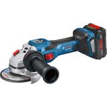 Акумулаторен  Ъглошлайф BOSCH, GWS 18V-180 P, 2 x ProCore 8,0Ah; GAL 18V-160 C L-Boxx, 06019H6101 - Image 2