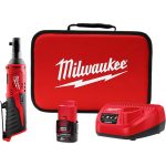 Акумулаторна тресчотка MILWAUKEE M12IR-201B(1/4"), 4933441725