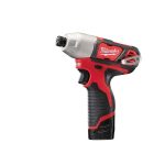 Акумулаторен ударен винтоверт MILWAUKEE M12BID-202C, 12v, 2x2 ah, 112 nm, 4933441960 - Image 3