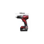 Акумулаторна бормашина/винтоверт MILWAUKEE M18BDD-402X, 18v, 2x4 ah, 50 nm, 4933446198 - Image 2
