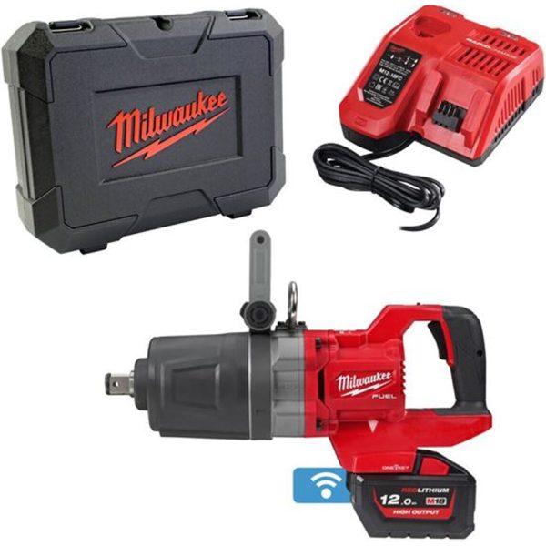 Акумулаторен гайковерт MILWAUKEE M18ONEFHIWF1DS-121C, 1", 4933472072