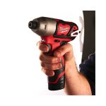 Акумулаторен ударен винтоверт MILWAUKEE M12BID-202C, 12v, 2x2 ah, 112 nm, 4933441960 - Image 2