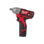 Акумулаторен ударен гайковерт MILWAUKEE M12BIW12-202C, 12v, 2x2 ah, 138 nm, 4933447133