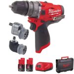 Акумулаторен винтоверт MILWAUKEE M12FPDXKIT-202X, 12 v, 4933464138
