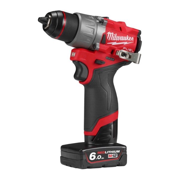 Акумулаторна бормашина/винтоверт MILWAUKEE M12FDD2-602X, 12v, 2x6 ah, 45 nm, 4933479875