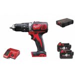 Акумулаторен ударен винтоверт MILWAUKEE M18BPD-402X, 18v, 2x4 ah, 50 nm, 4933446192