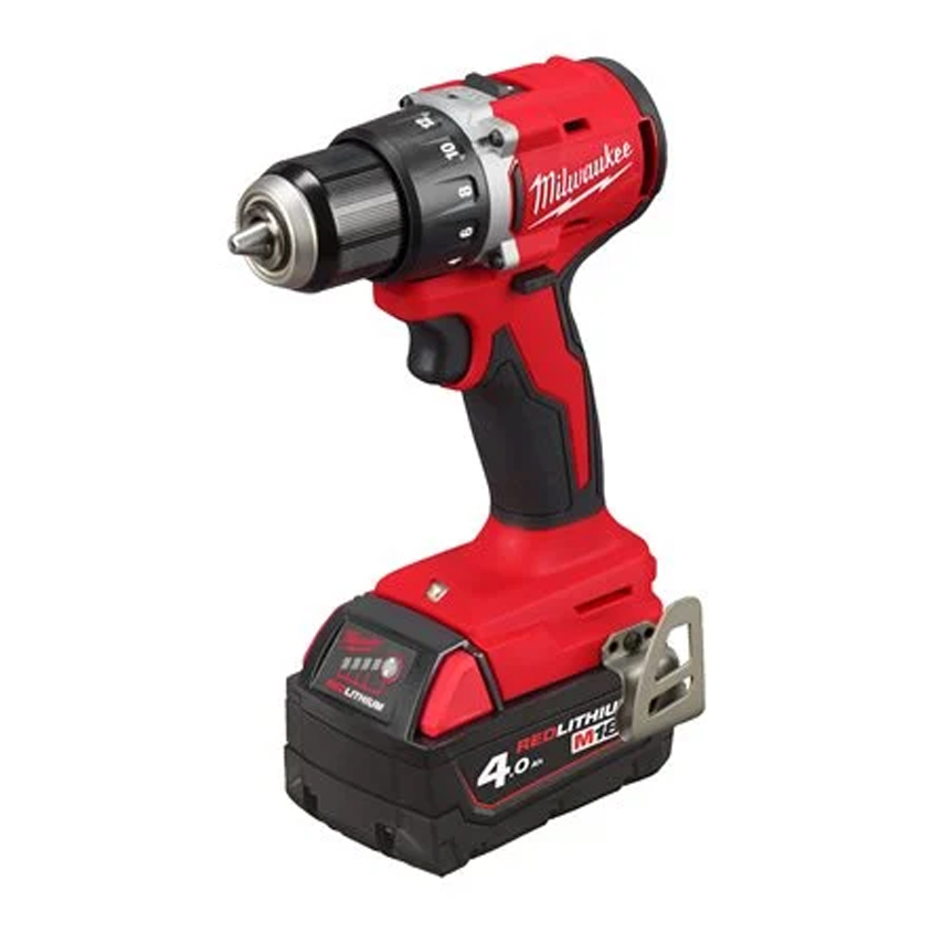 Компактен безчетков пробивен винтоверт MILWAUKEE M18 BLDDRC-402C EU, 4933492834 Компактен безчетков пробивен винтоверт MILWAUKEE M18 BLDDRC-402C EU, 4933492834