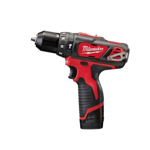 Акумулаторен ударен винтоверт MILWAUKEE M12BPD-202X, 12v, 2x2 ah, 30 nm, 4933446045
