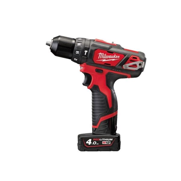 Акумулаторен ударен винтоверт MILWAUKEE M12BPD-402, 12v, 2x4 ah, 30 nm C, 4933441935