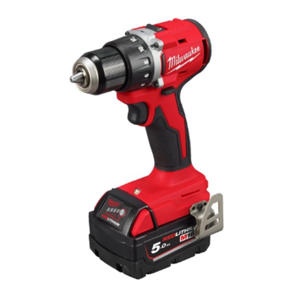 Компактен безчетков пробивен винтоверт MILWAUKEE M18 BLDDRC-502C EU, 4933492835