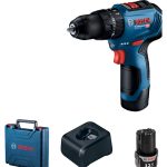 Акумулаторен ударен винтоверт BOSCH, GSB 12V-30, 2 x 2.0Ah куфар, 06019G9100