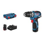 Акумулаторен винтоверт BOSCH, GSR 12V-35 FC, 2 x 3.0Ah, L-Boxx, 06019H3001
