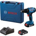 Акумулаторен ударен винтоверт BOSCH, GSB 183-LI, 2 x 2.0Ah куфар, 06019K9100