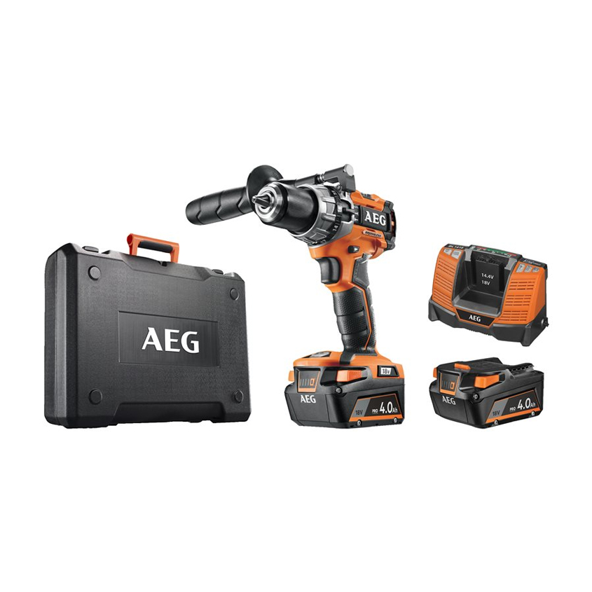 Акумулаторна бормашина AEG, BSB18C2BLLI-402C, 4935464097 Акумулаторна бормашина AEG, BSB18C2BLLI-402C, 4935464097