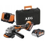 Акумулаторен ъглошлайф AEG, BEWS18-125BL-502C, 4935464417