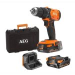 Акумулаторна ударна бормашина AEG, BSB18G4-202C, 4935478631