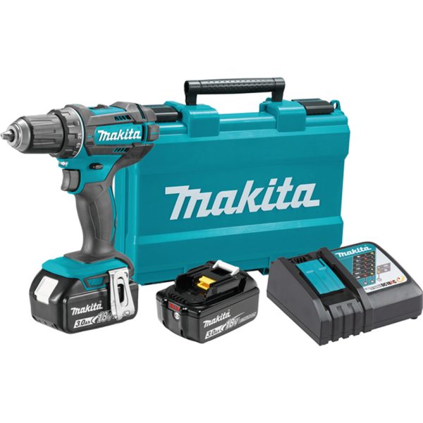 Акумулаторен винтоверт MAKITA, DDF482RFE, 18V, 62 / 36 Nm