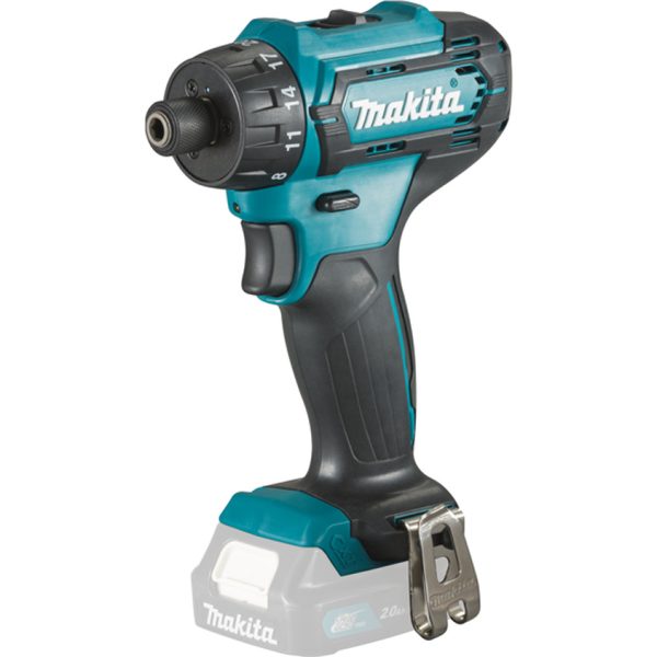 Акумулаторен винтоверт MAKITA, DF033DZ, 12V, 30 / 14 Nm, Без батерия