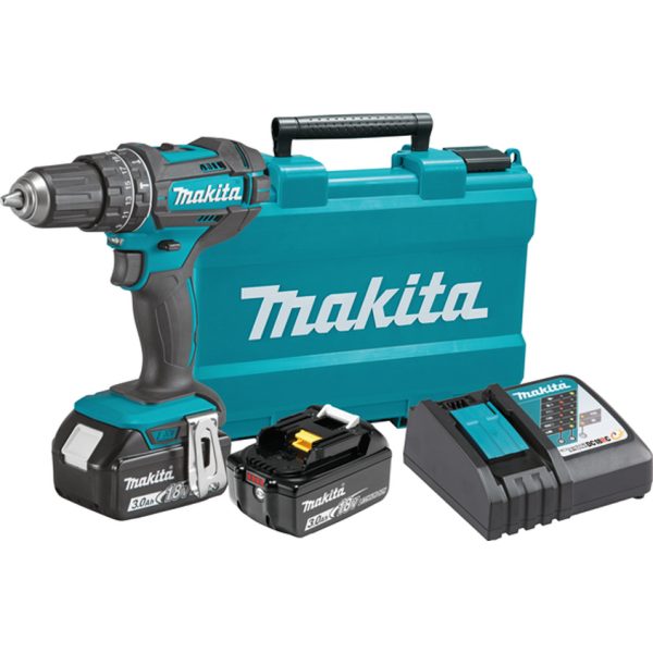 Акумулаторен ударен винтоверт MAKITA, DHP482RFE, 18V