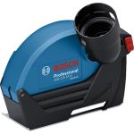 Прахоуловителна приставка BOSCH GDE 125 EA-S за ъглошлайфи 125 mm