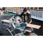 Потапящ циркуляр BOSCH, GCM 12 GDL, 0601B23600 + Подарък футболна топка - Image 3