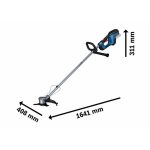 Акумулаторен тример BOSCH, GFR 18V-23, без батерия , 06008D1000 - Image 5