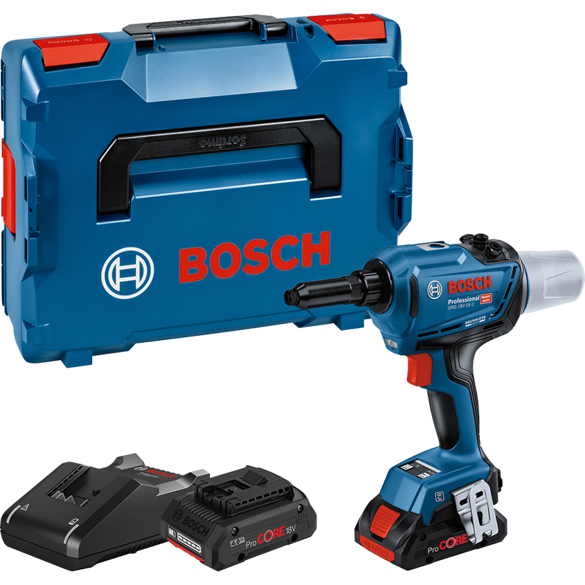 Акумулаторен пистолет за нитове BOSCH, GRG 18V-16 C Акумулаторен пистолет за нитове BOSCH, GRG 18V-16 C