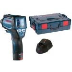 BOSCH GIS 1000 C термодетектор с вградена камера, Bosch ThermalOn приложение, Micro USB кабел, L-BOXX 136, акумулаторна батерия и бързозарядно устройство