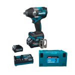 Акумулаторен ударен гайковерт Makita TW007GD201 40V XGT с LED подсветка и куфар