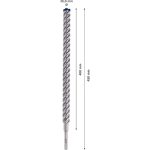 Свредло за перфоратор BOSCH EXPERT SDS plus-7X 25 x 400 x 450 mm
