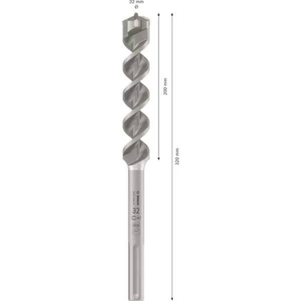 Свредло за перфоратор BOSCH PRO SDS max-4, 32 x 200 x 320 mm