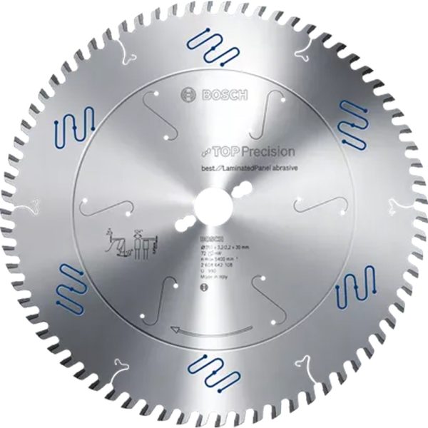 Диск за циркуляр BOSCH Top Precision Best for Laminated Panel Abrasive