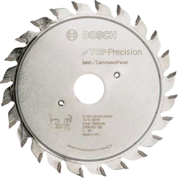 Диск за циркуляр BOSCH Top Precision Best for Laminated Panel Fine