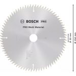 Диск за циркуляр BOSCH PRO Multi Material 254x3,2x30 mm T80, модел 2608640450 за рязане на различни материали