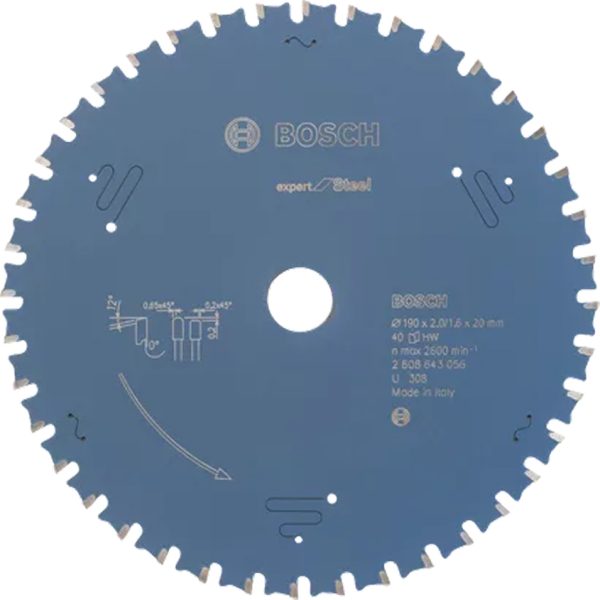 Диск за циркуляр BOSCH Expert for Steel