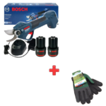 Акумулаторна ножица за клони BOSCH, Pro Pruner, 06019K1021 + бонус градински ръкавици F016800292