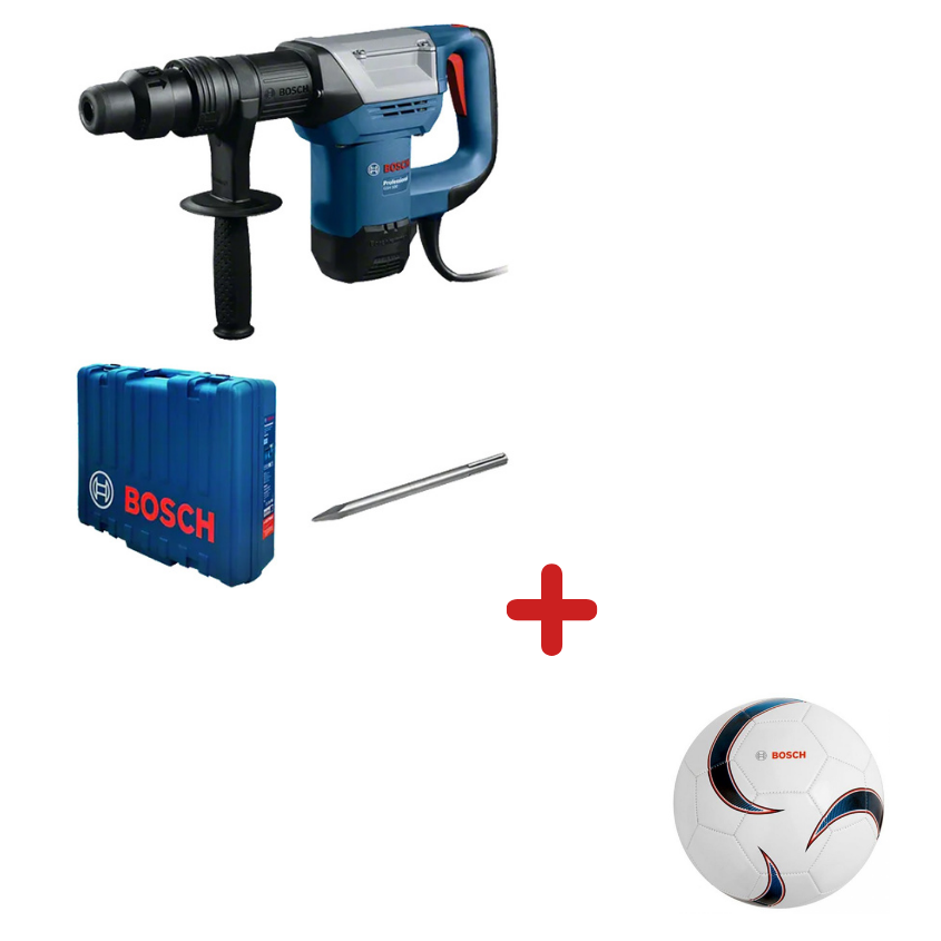 Неозаглавен дизайн Къртач BOSCH, GSH 500, 7.5J, 0611338720 + Подарък футболна топка - Image 1