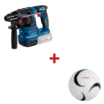 Акумулаторен перфоратор BOSCH, GBH 185-LI, без батерия, 0611924020 + Подарък футболна топка