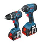 Акумулаторни винтоверти BOSCH GSR 18 V-LI + GDR 18 V-LI, 3x4.0Ah, L-Boxx куфар – 0615990GF9
