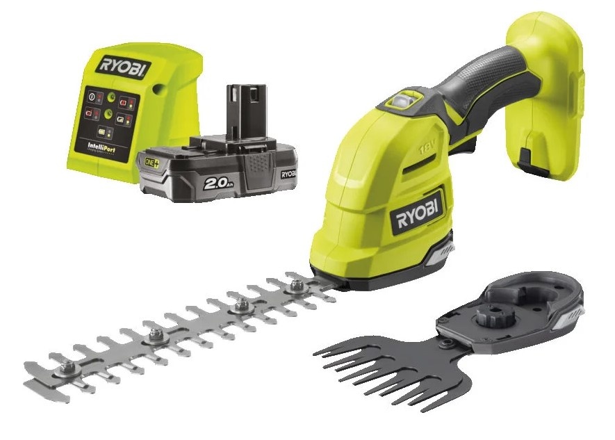 2053768 Акумулаторна ножица RYOBI RY18GSA-120T за трева и храсти