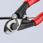 Ножица за стоманени въжета KNIPEX, 95 61 190 - Image 13