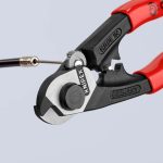 Ножица за стоманени въжета KNIPEX, 95 61 190 - Image 17