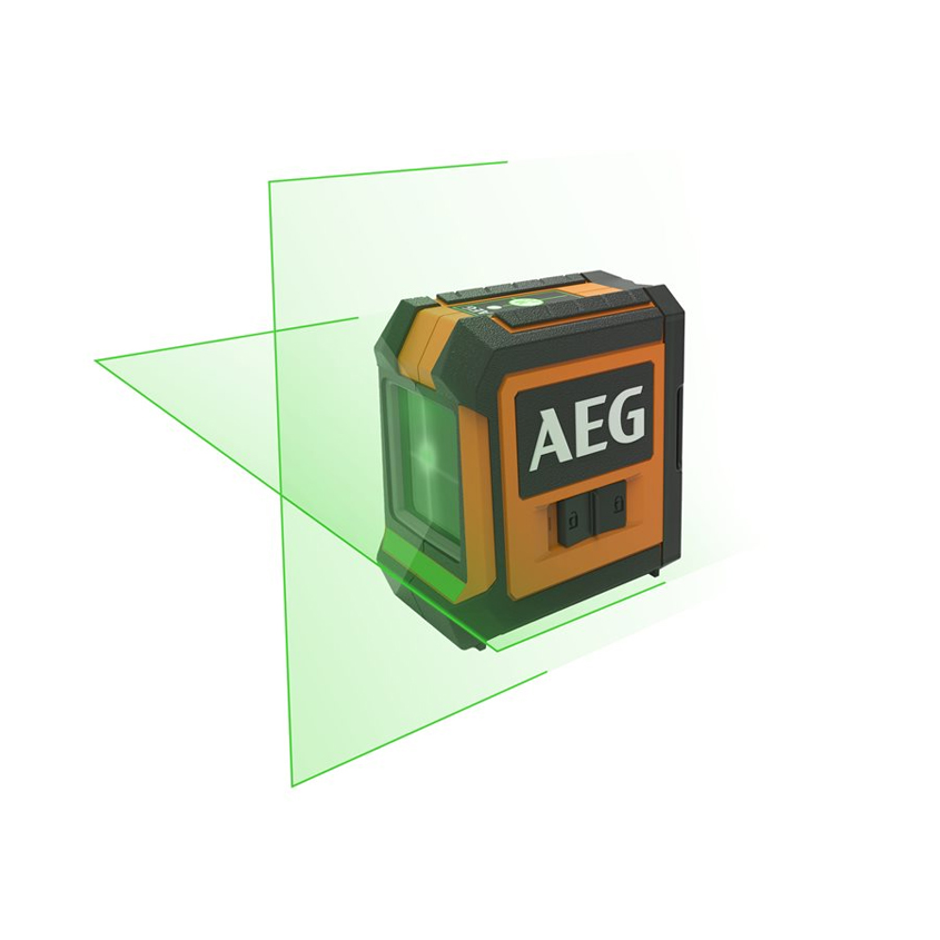 aeg_0001_Layer 62 AEG CLG220-K лазерен нивелир с хоризонтална и вертикална линия, зелена, с калъф