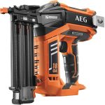 AEG B18N18 безжичен пистолет за пирони с вакуумна технология и LED светлини, без батерия