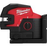 MILWAUKEE M12CLL4P-0C CROSS LINE зелен лазерен нивелир 4 точки M12