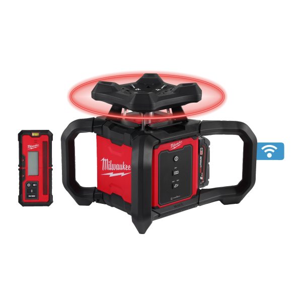 MILWAUKEE M18RLOH600-201C хоризонтален ротационен лазер 600m ONE-KEY 4933493191