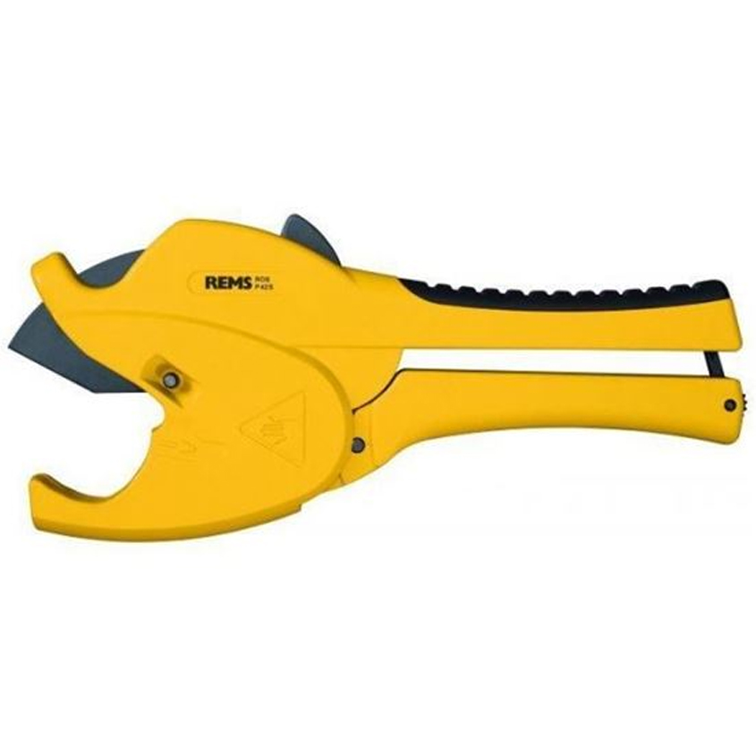 ROS P 42S Ножица за пластмасови тръби REMS ROS P 42 S с храпов механизъм и сменяемо острие