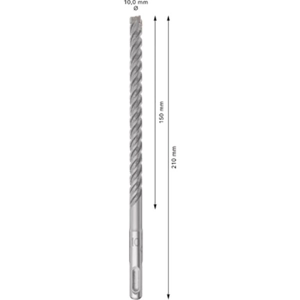 Свредло BOSCH PRO SDS plus-5X 10 бр. 2608833903 за перфоратор