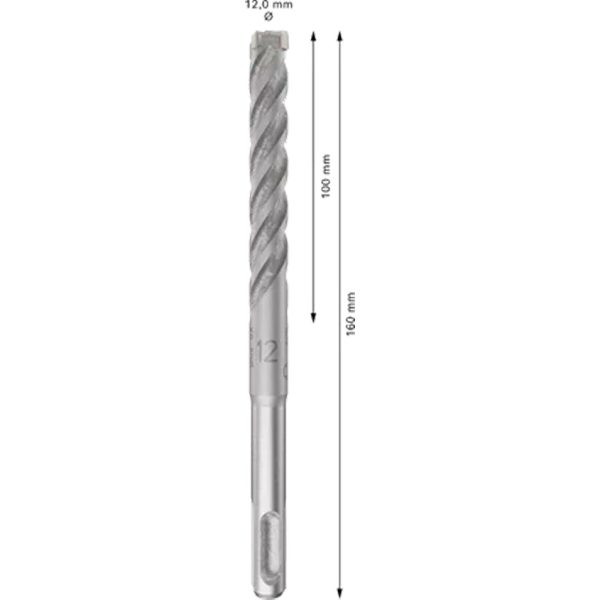 Свредло BOSCH PRO SDS plus-5X 10 бр. 2608833905 за перфоратор